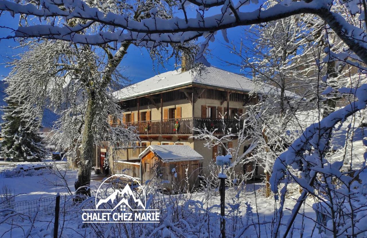 מונטריון Appartement Dans Chalet 5 Chambres 130 M2 Centre Village מראה חיצוני תמונה